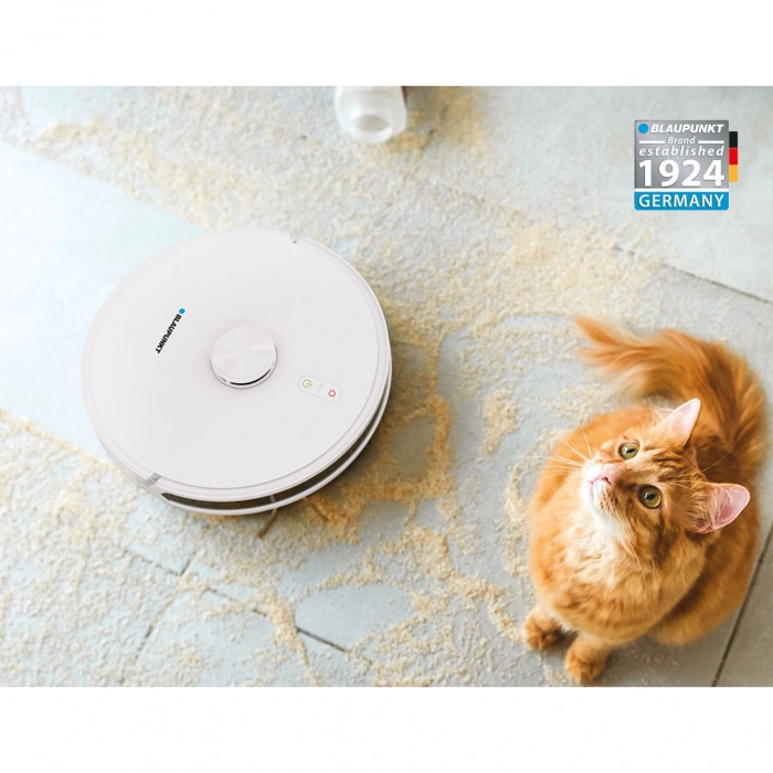 BLAUPUNKT Robomaster S40 Toz Hazneli Robot Süpürge Beyaz