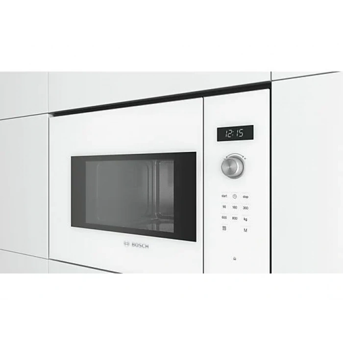 BOSCH BFL524MW0 Ankastre Mikrodalga Fırın Beyaz