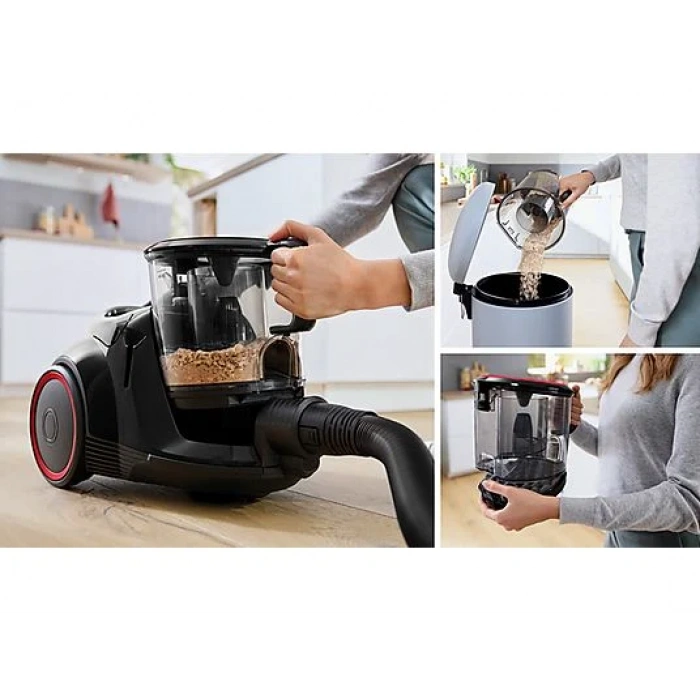 BOSCH BGS41POW3 Mini Turbo Başlıklı Toz Torbasız Elektrikli Süpürge