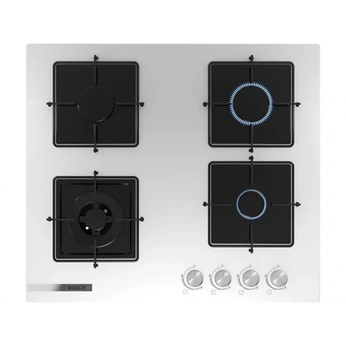 BOSCH PNH6C2O12O Gazlı Ankastre Ocak Beyaz