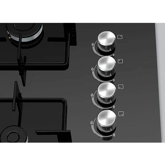 BOSCH POH7C6O12O Gazlı Ankastre Ocak Siyah