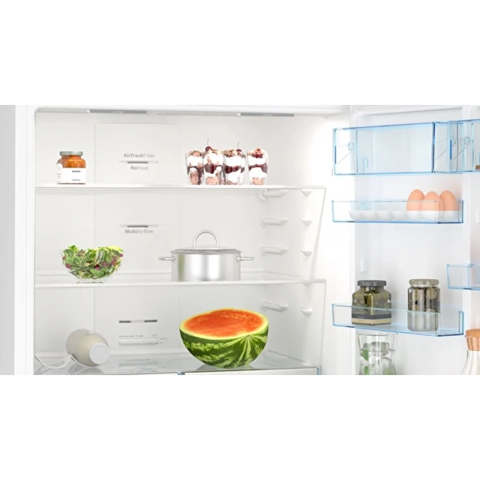 Bosch Seri 6 KGN86VWE0N Alttan Donduruculu Beyaz Xxl Buzdolabı
