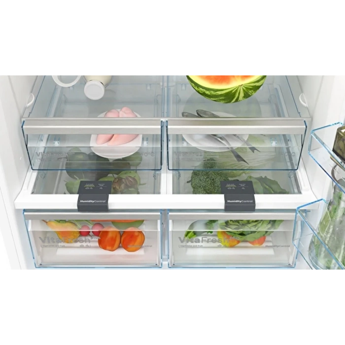 Bosch Seri 6 KGN86VWE0N Alttan Donduruculu Beyaz Xxl Buzdolabı