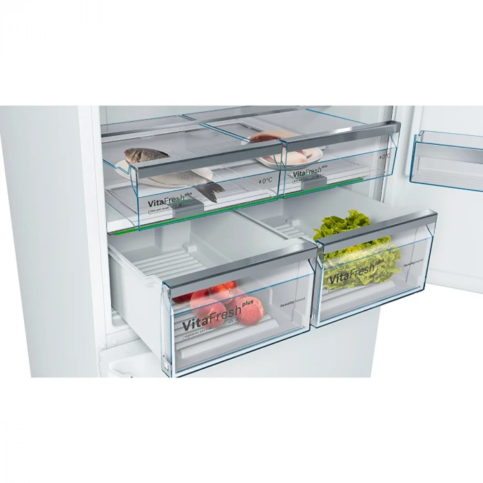 Bosch Seri KGN86CWE0N 6 Alttan Donduruculu Beyaz Xxl Buzdolabı