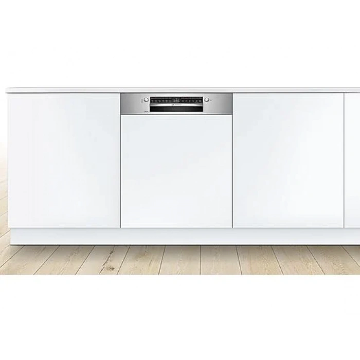 BOSCH SMI4IMS62T E Enerji Sınıfı 6 Programlı 14 Kişilik Yarı Entegre Ankastre Bulaşık Makinesi