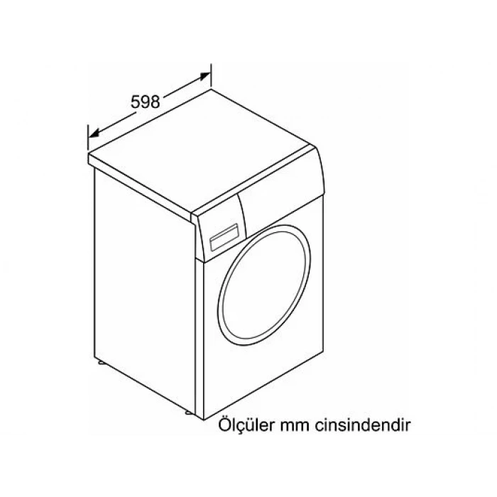 BOSCH WGA244Z1TR A Enerji Sınıfı 9 Kg 1200 Devir Çamaşır Makinesi