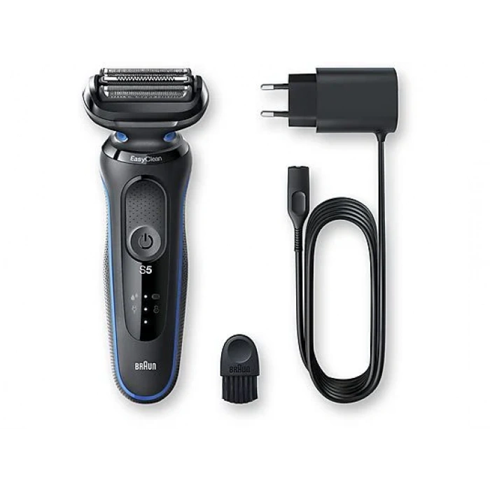 BRAUN 5 Serisi 50-B1000S Blu Islak&Kuru Kullanım Traş Makinesi Siyah/Mavi