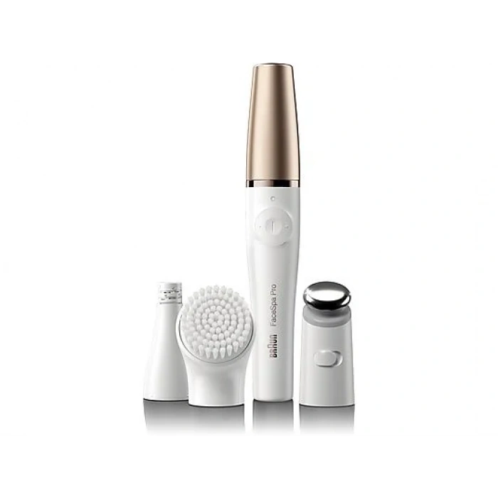 BRAUN FaceSpa Pro 911 -3 Ekstra Ürün- Yüz Epilasyon Cihazı Beyaz/Bronz