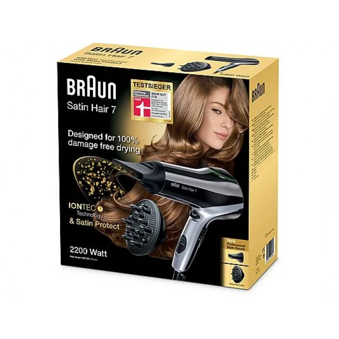 BRAUN HD730 Satin Hair 7 Iontec 2200W Saç Kurutma Makinesi