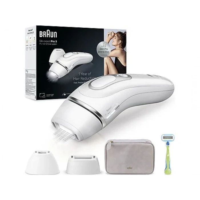 BRAUN PL3132 IPL Silk-Expert Pro3, Çanta, 2 Başlık, Venus Tıraş Makinesi