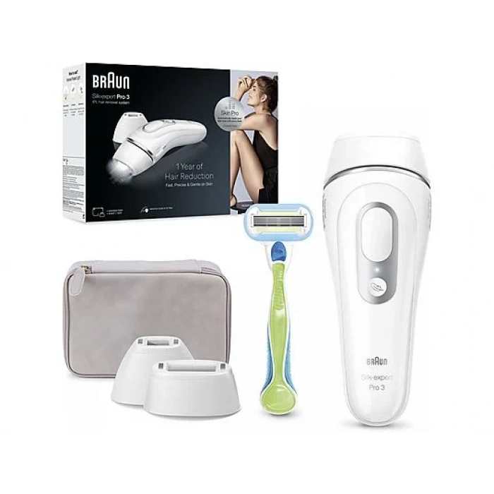BRAUN PL3132 IPL Silk-Expert Pro3, Çanta, 2 Başlık, Venus Tıraş Makinesi
