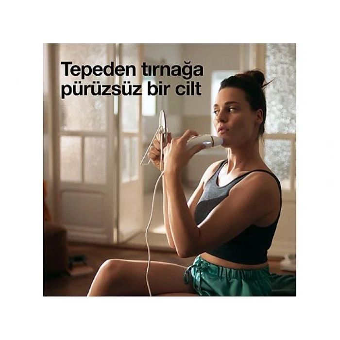 BRAUN PL5146 IPL Silk·Expert Pro 5 2 Başlıklı 400.000 Atımlı Lazer Epilasyon Cihazı Beyaz Gold