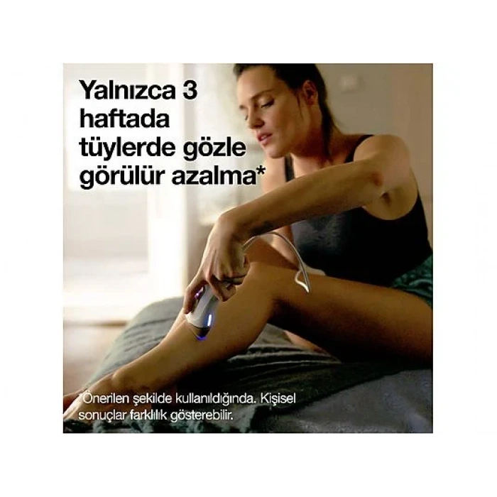 BRAUN PL5152 IPL Silk·Expert Pro 5 2 Başlıklı 400.000 Atımlı Lazer Epilasyon Cihazı Beyaz Gold