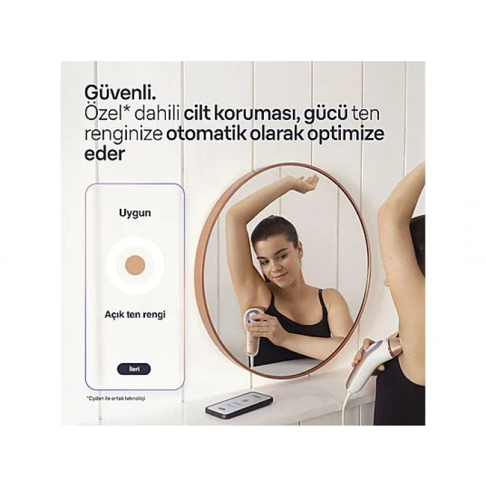 BRAUN PL7147 Smart IPL Skin I·Expert Pro 7, 2 Başlıklı Lazer Epilasyon + Çanta + Venus Tıraş Makinesi