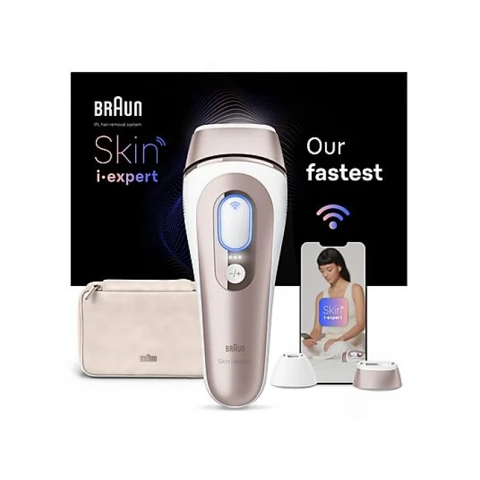 BRAUN PL7147 Smart IPL Skin I·Expert Pro 7, 2 Başlıklı Lazer Epilasyon + Çanta + Venus Tıraş Makinesi