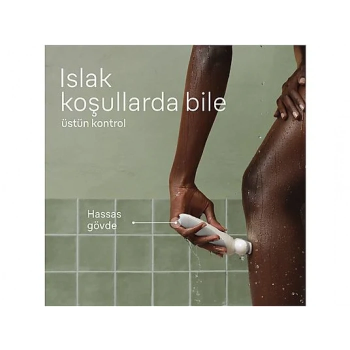 BRAUN SE 9041 Silk-Épil 9 Islak ve Kuru Kalıcı Pürüzsüz Cilt Epilasyon Cihazı Gümüş