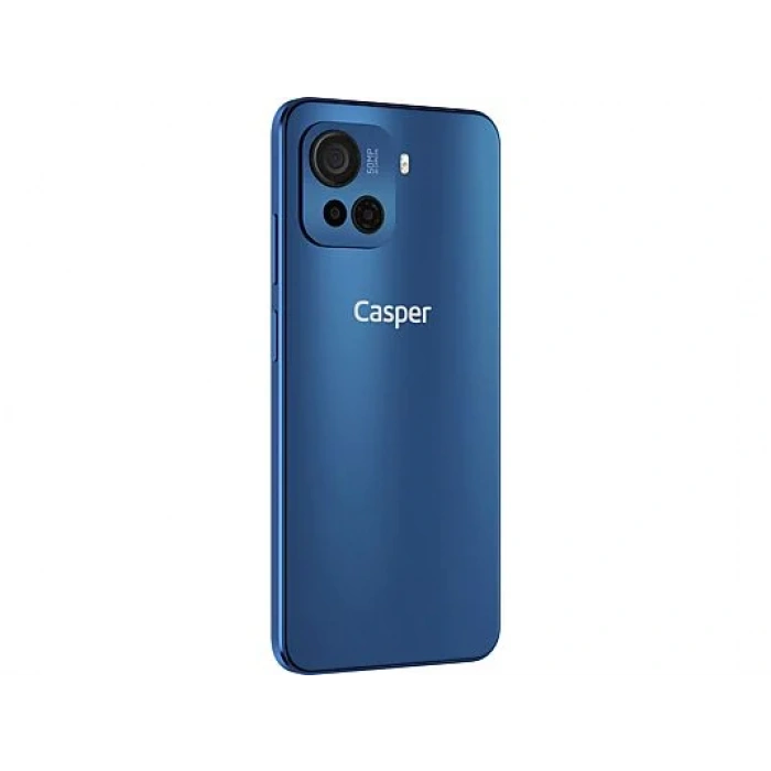 CASPER VIA F30 Plus 128 GB Akıllı Telefon Platin Mavi