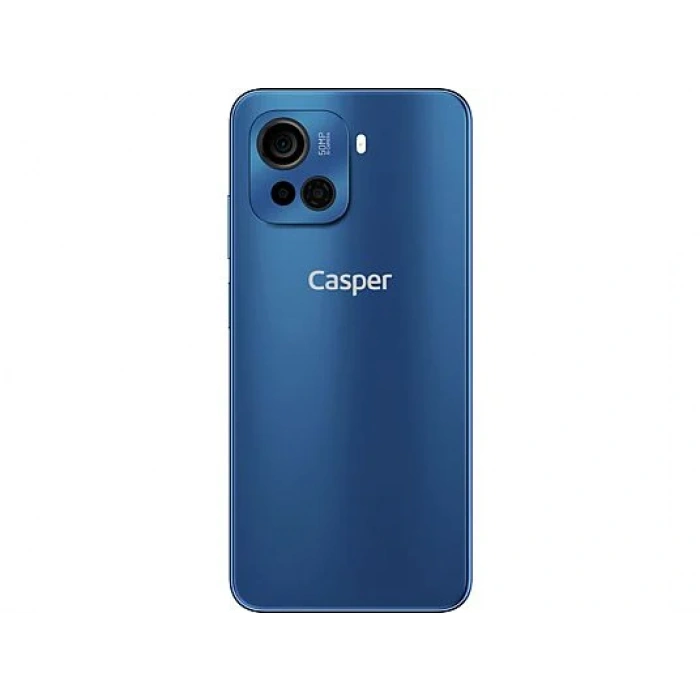 CASPER VIA F30 Plus 128 GB Akıllı Telefon Platin Mavi