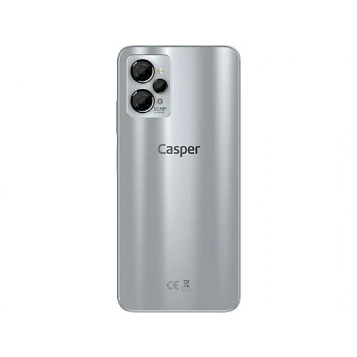 CASPER Via X30 Plus 256GB Akıllı Telefon Platin Gümüş