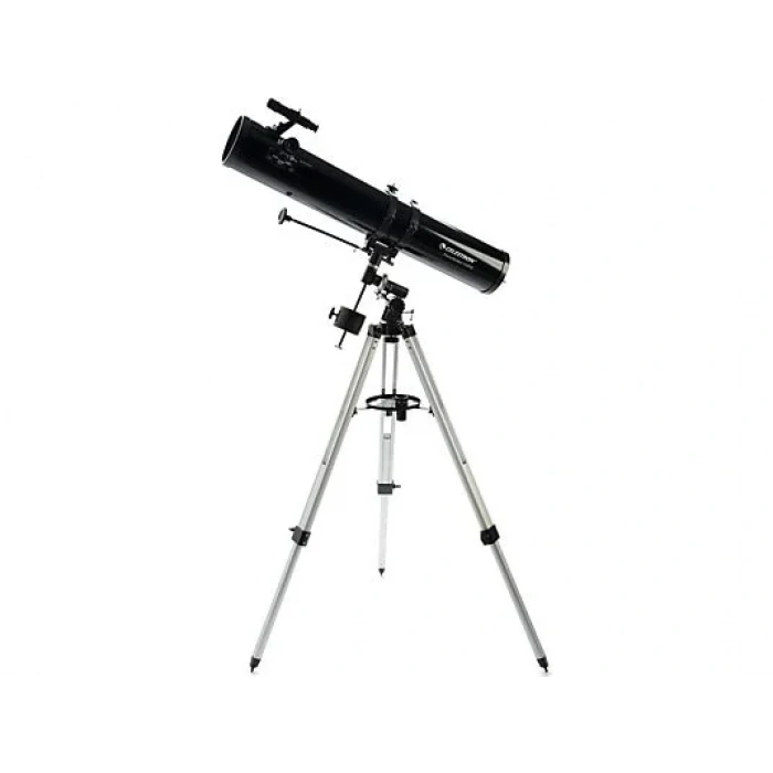 CELESTRON Powerseeker 114 EQ Ay Takip Motoru ve Telefon Adaptör Hediyeli Teleskop Siyah