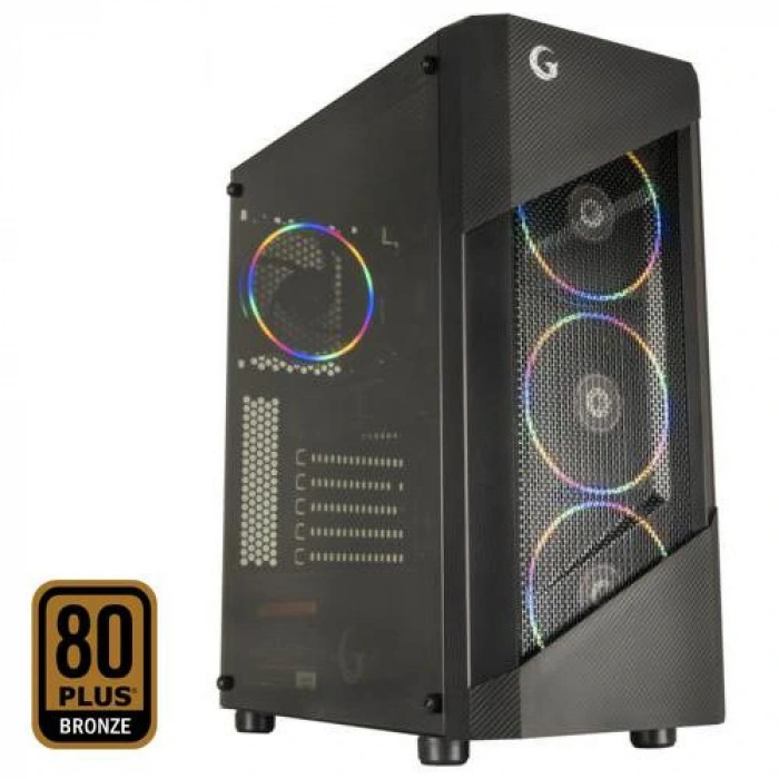 DarkFlash Phantom 650W 80+Br RGB Mid Tower Kasa