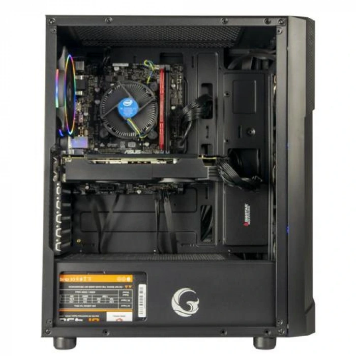 DarkFlash Phantom 650W 80+Br RGB Mid Tower Kasa