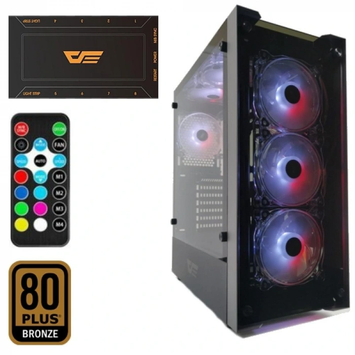 DarkFlash Pollux Mesh 650W 80+Br Mid Tower