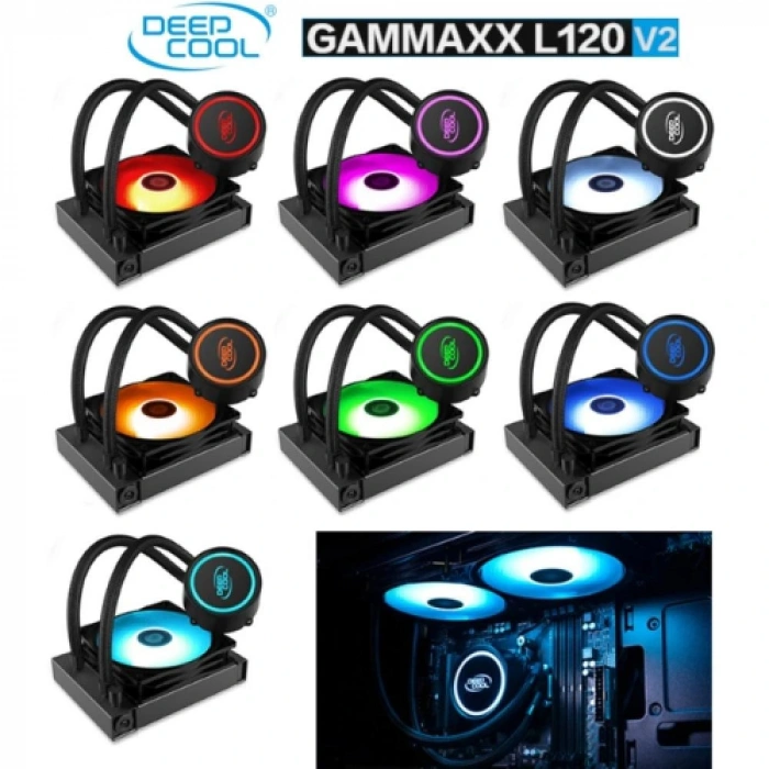 Deep Cool Gammaxx L240T-RED 240mm Sıvı CPU Soğt.