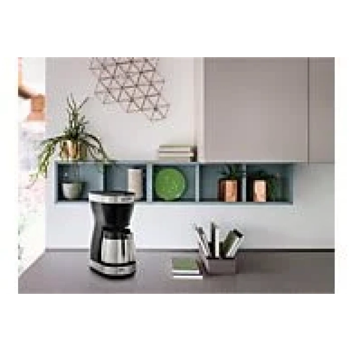 DELONGHI ICM16710 Filtre Kahve Makinesi Gümüş Siyah