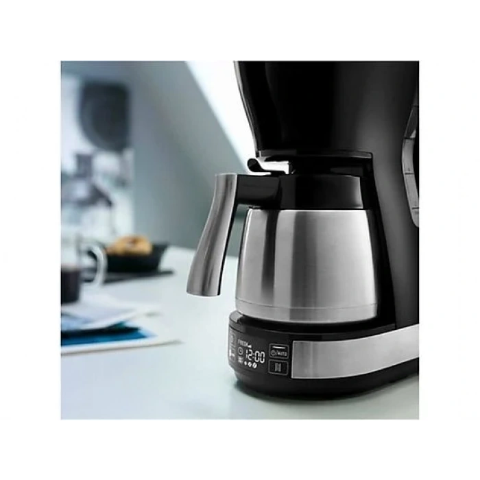 DELONGHI ICM16731 Filtre Kahve Makinesi Siyah Gümüş