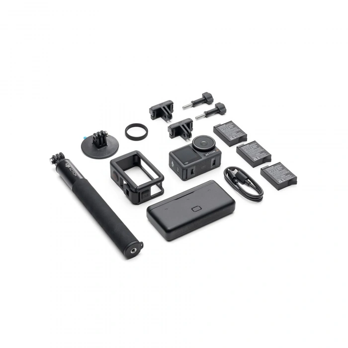 DJI Osmo Action 3 Adventure Combo Aksiyon Kamera Siyah