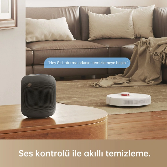 DREAME D10s Moplu Robot Süpürge Beyaz