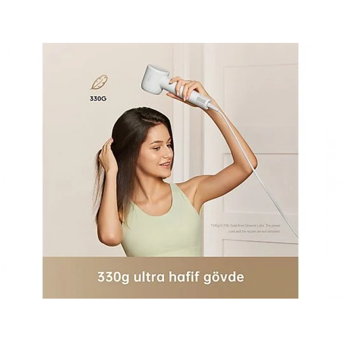 DREAME Hair Gleam Yüksek Hızlı Saç Kurutma Makinası AHD12A Gri