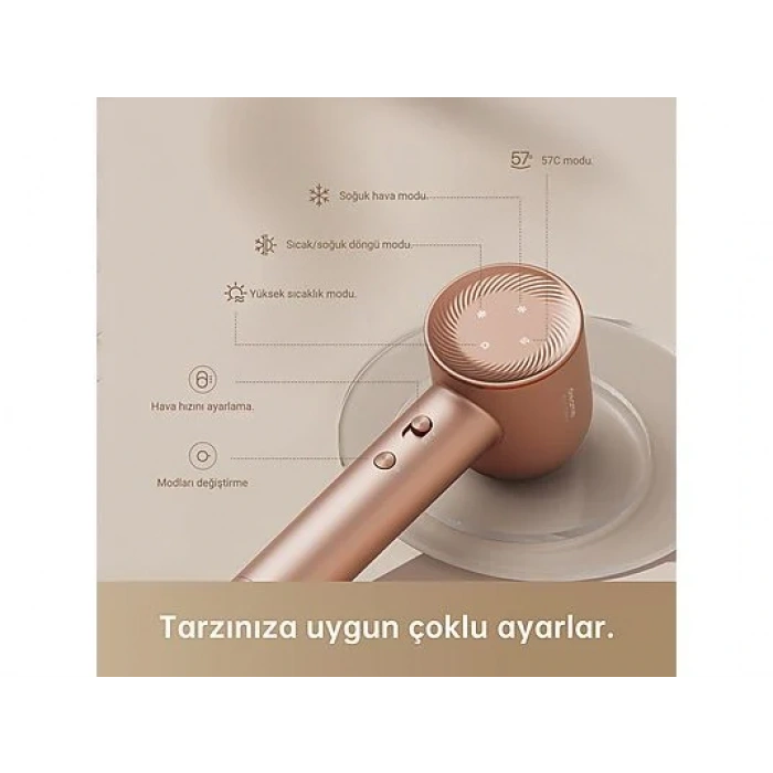 DREAME Hair Glory Yüksek Hızlı Saç Kurutma Makinesi AHD6A-RS