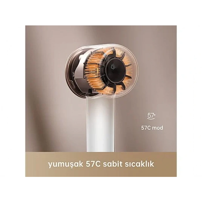 DREAME Hair Glory Yüksek Hızlı Saç Kurutma Makinesi Beyaz AHD6A-RS