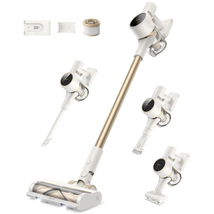 DREAME R10 Akülü Şarjlı Dikey Süpürge Beyaz