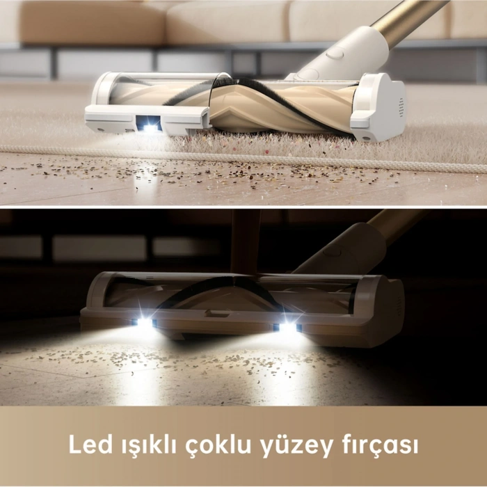 DREAME R10 Akülü Şarjlı Dikey Süpürge Beyaz