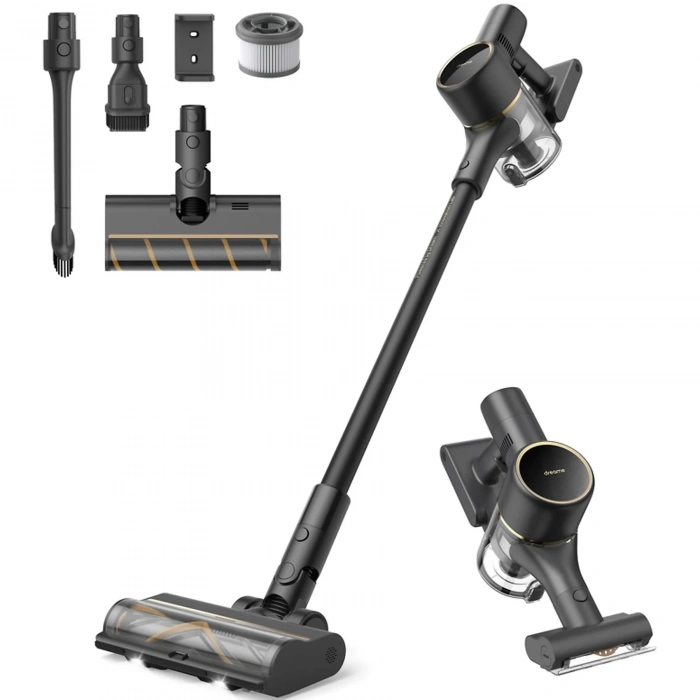 DREAME R10 Pro Akülü Şarjlı Dikey Süpürge Siyah