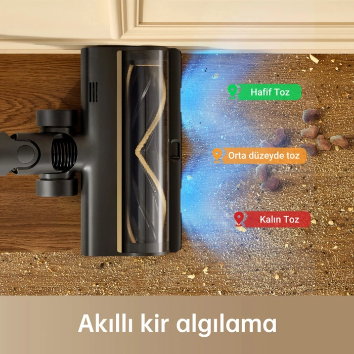 DREAME R20 Akülü Şarjlı Dikey Süpürge Gri