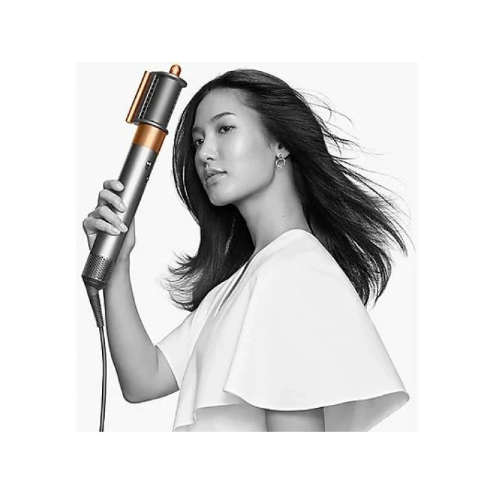 DYSON Airwrap™ Saç Şekillendirme ve Kurutma Seti Diffuse Parlak Nikel Parlak Bakır