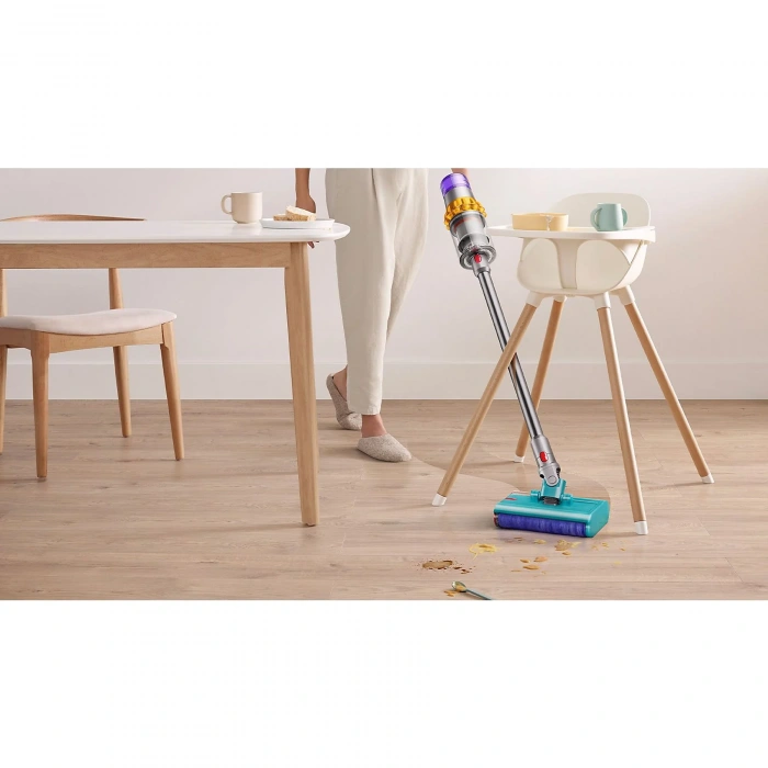 DYSON V15s Detect Submarine Islak&Kuru Dikey Süpürge Sarı/Nikel