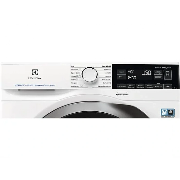 ELECTROLUX EW6F341PST A Enerji Sınıfı 10kg 1400 Devir Çamaşır Makinesi Beyaz