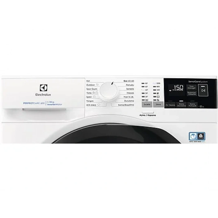 ELECTROLUX EW6FN421BT C Enerji Sınıfı 10kg 1200 Devir Çamaşır Makinesi Beyaz