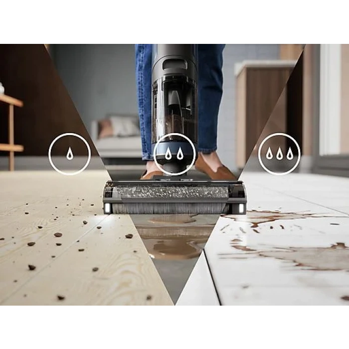 ELECTROLUX EW81U3DB Islak & Kuru Şarjlı Dikey Süpürge Kot Mavisi