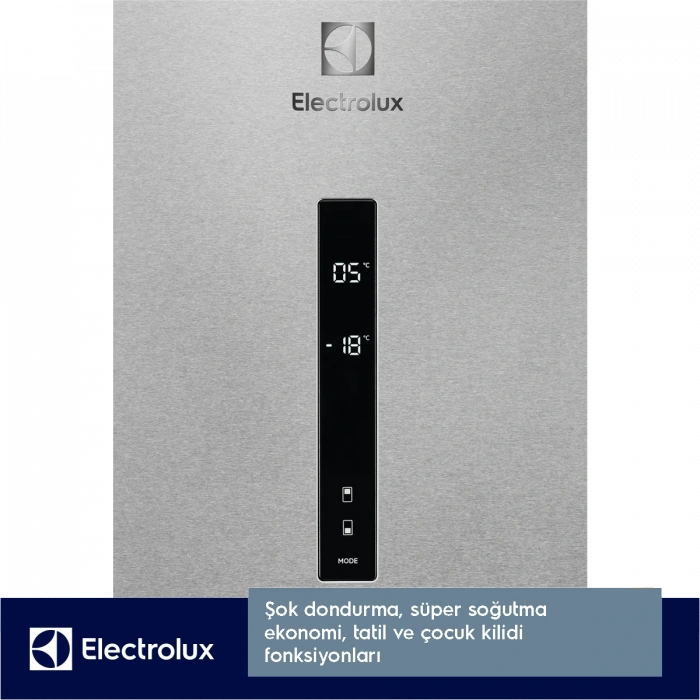 Electrolux LNT7ME46X2 Inox No Frost Buzdolabı