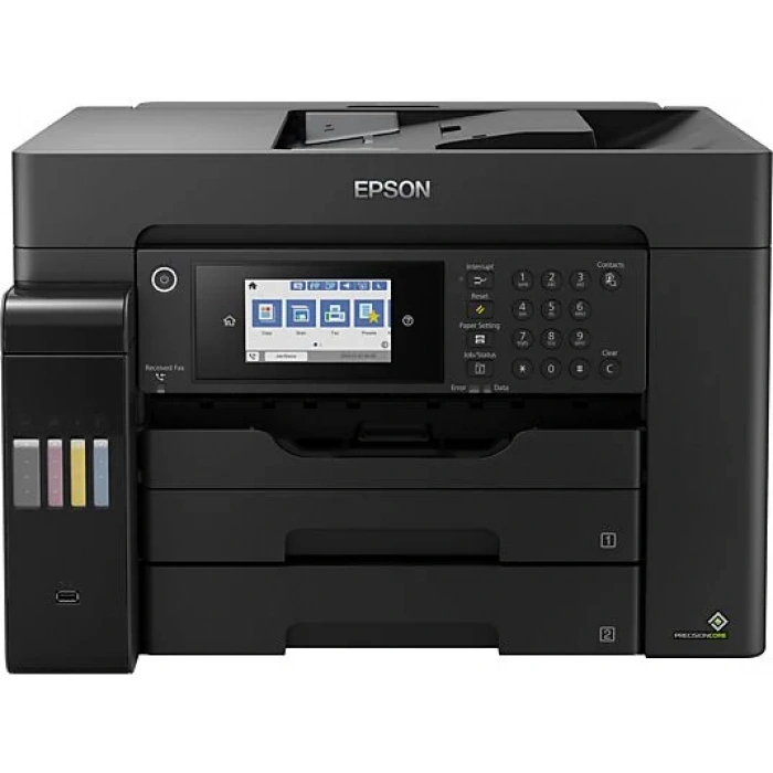 EPSON EcoTank L15160 A3 Yazıcı+Tarayıcı+Fotokopi+Faks+Wi-Fi Direct+LCD+Dublex Çok Fonksiyonlu Yazıcı Siyah