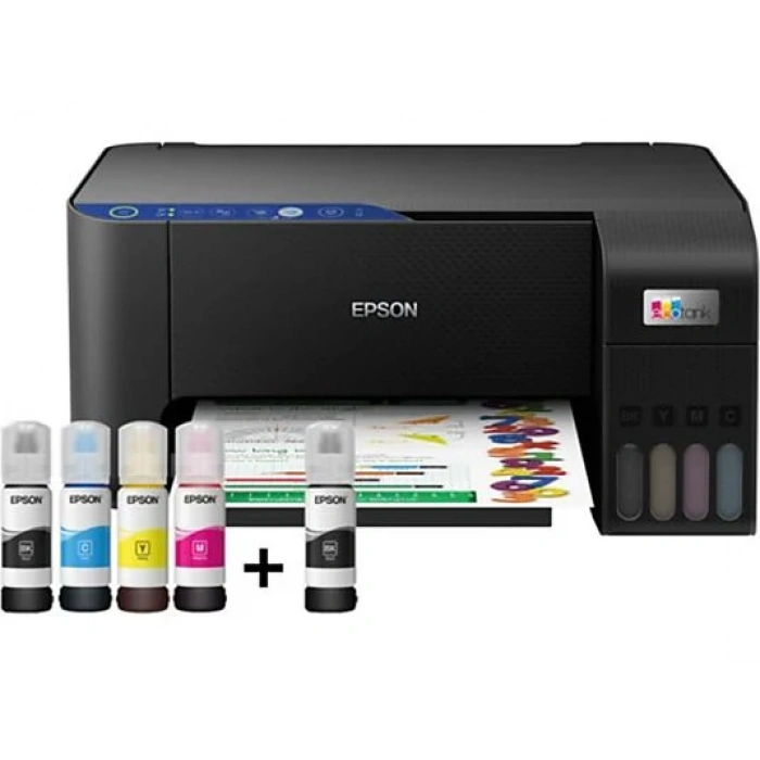EPSON Ecotank L3251 Yaz+Tara+Foto+Wi-Fi Direct Tanklı Yazıcı