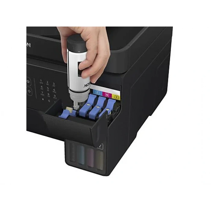 EPSON EcoTank L5590 Yazıcı+Tarayıcı+Fotokopi+Faks+ Wifi Mürekkep Tanklı Yazıcı Siyah