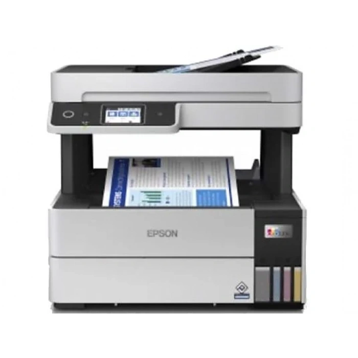 EPSON EcoTank L6490 Yazıcı Tarayıcı Fotokopi Faks Wi-F Direct Inkjet Tanklı Yazıcı Beyaz