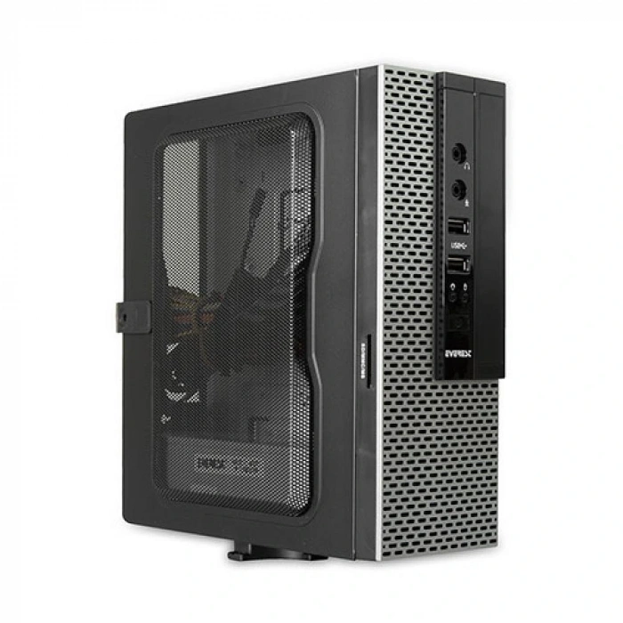 Everest S102 Real 130W Siyah Mini ITX Kasa Siyah